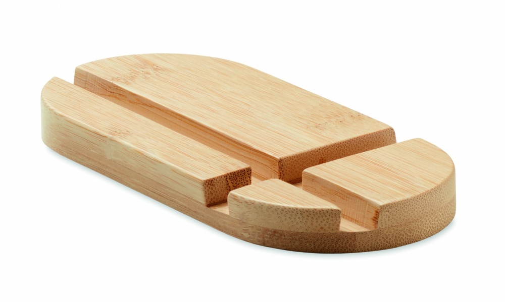 Logotrade promotional giveaways photo of: Bamboo tablet/smartphone stand