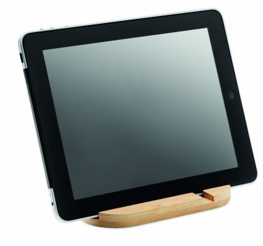Logotrade business gift image of: Bamboo tablet/smartphone stand
