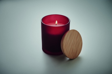 Logo trade business gift photo of: Plant based wax candle 280 gr
