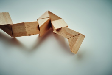 Logo trade advertising products image of: Wooden puzzle/brain teaser