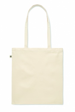 Logo trade corporate gifts picture of: Organic cotton shopping bag