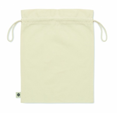 Logo trade promotional merchandise picture of: Medium organic cotton gift bag