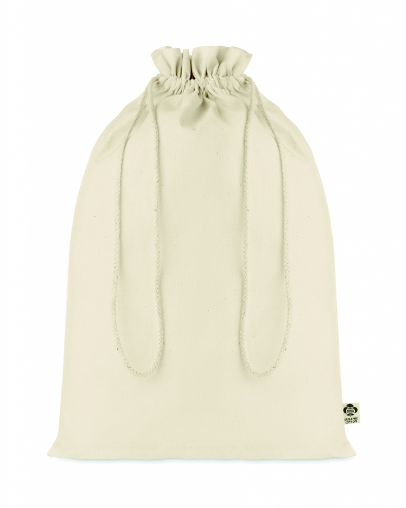 Logo trade advertising product photo of: Large organic cotton gift bag