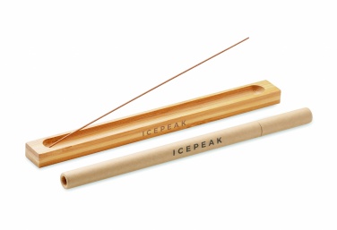 Logo trade promotional items picture of: Incense set in bamboo