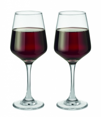 Logotrade promotional products photo of: Set of 2 wine glasses