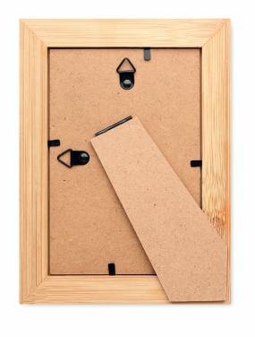 Logo trade promotional merchandise picture of: Bamboo photo frame