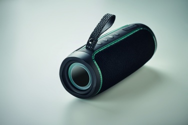 Logotrade promotional item image of: 2x5 LED Wireless speaker IPX4