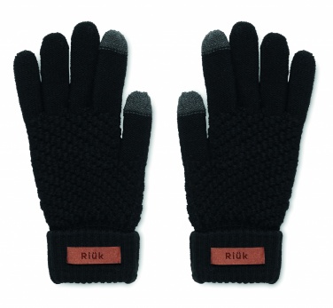 Logotrade promotional product picture of: Rpet tactile gloves