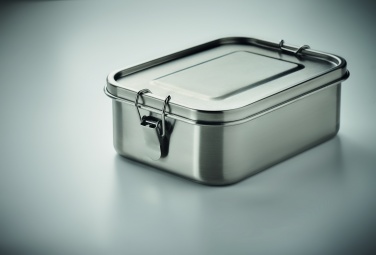 Logo trade promotional giveaway photo of: Stainless steel lunch box