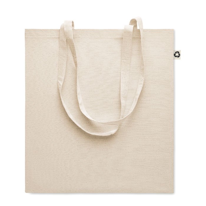 Logo trade corporate gift photo of: Recycled cotton shopping bag