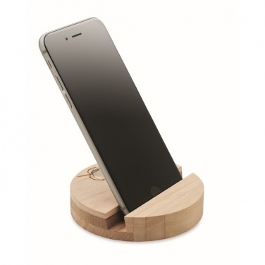 Logotrade promotional items photo of: Birch Wood phone stand