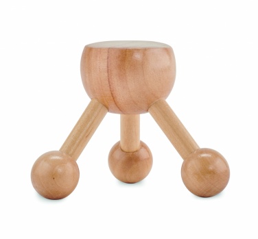 Logotrade promotional merchandise photo of: Hand held massager in wood