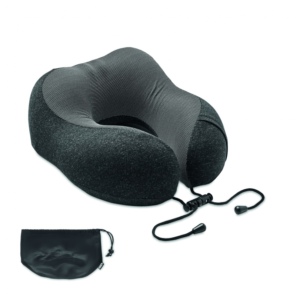 Logotrade promotional giveaway image of: Travel Pillow in RPET