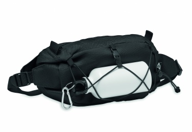 Logo trade promotional gifts picture of: Waist bag in 600D RPET