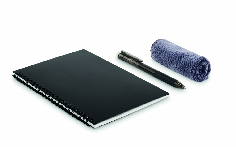 Logo trade promotional items picture of: A5 Erasable notebook