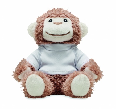 Logo trade promotional giveaways image of: Teddy monkey plush