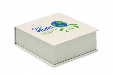 Logo trade promotional gifts picture of: Recycled milk carton memo pad