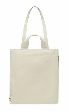 Logo trade corporate gift photo of: Recycled cotton shopping bag