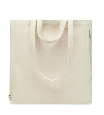 Logotrade promotional merchandise picture of: Recycled cotton shopping bag