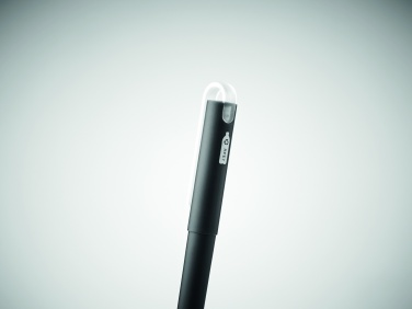 Logotrade promotional gift picture of: RPET blue gel ink ball pen