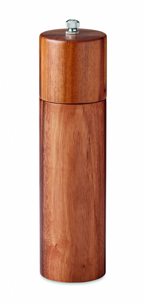 Logo trade promotional items picture of: Pepper grinder in acacia wood