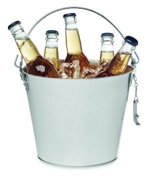Logotrade advertising product picture of: Metal beer bucket 4L