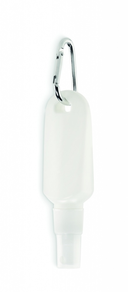 Logo trade promotional item photo of: Sunscreen lotion spray 30 ml