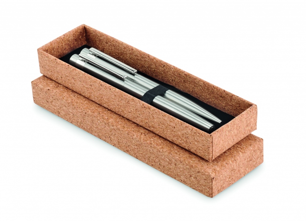 Logo trade promotional products image of: Recycled stainless steel pens