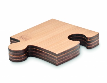 Logotrade promotional giveaway picture of: Set of 4 puzzle coasters