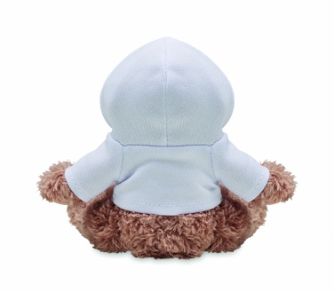 Logo trade promotional merchandise picture of: Dog plush wearing a hoodie