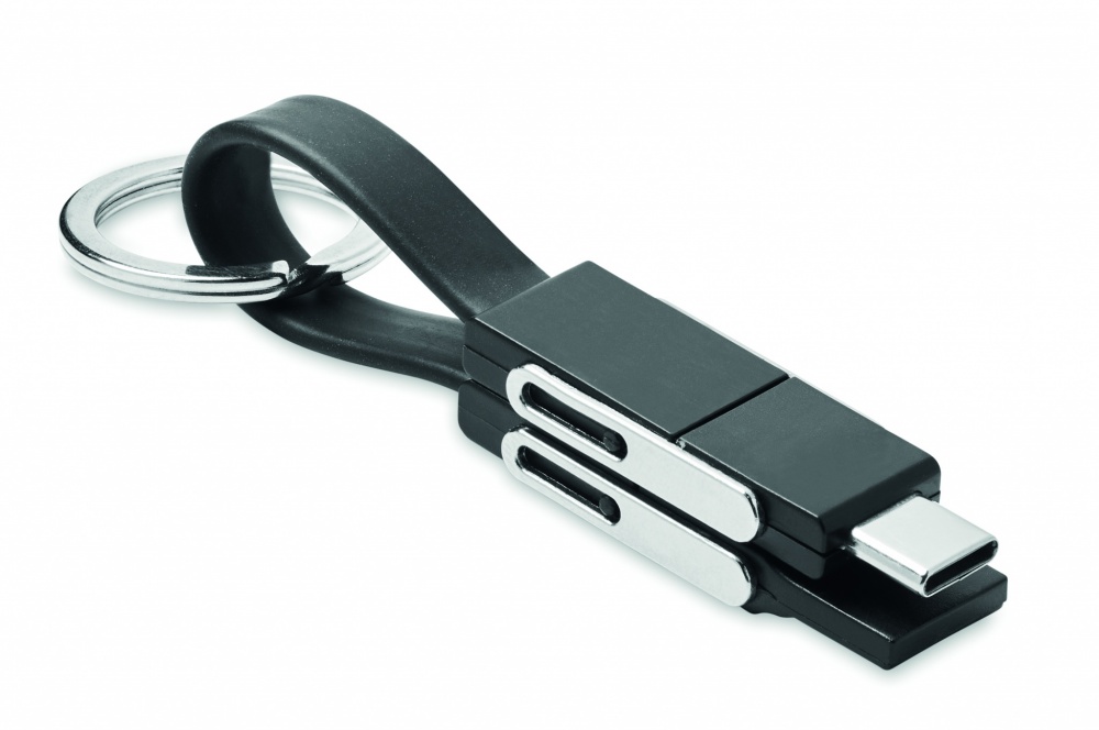Logo trade promotional giveaway photo of: keying with 4 in 1 cable