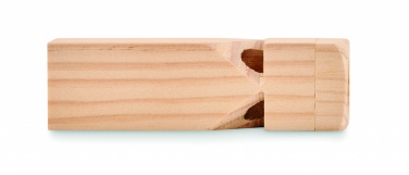 Logo trade promotional merchandise photo of: Wooden train whistle