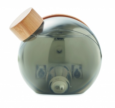 Logotrade promotional items photo of: Water powered bamboo LCD clock