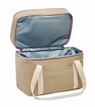 Logotrade promotional giveaways photo of: Cooler bag canvas 320 gr/m²