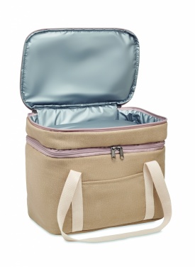 Logo trade promotional gifts picture of: Cooler bag canvas 320 gr/m²