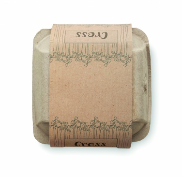 Logo trade promotional merchandise image of: Egg carton growing kit