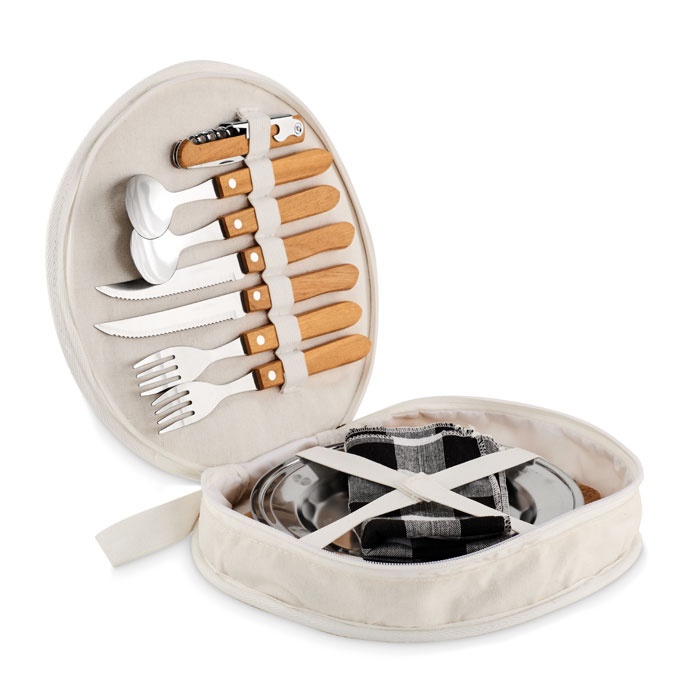 Logotrade promotional gift image of: Picnic 2 person set in pouch