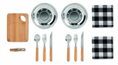 Logotrade corporate gift picture of: Picnic 2 person set in pouch