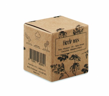 Logotrade corporate gift image of: Herb seed bomb in carton box