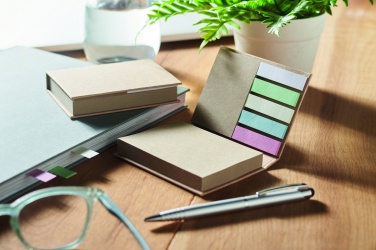 Logotrade promotional giveaways photo of: Recycled memo pad set