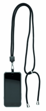 Logo trade corporate gifts picture of: RPET Phone holder lanyard