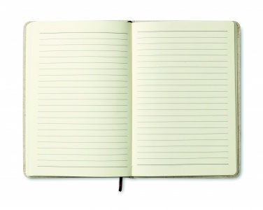 Logotrade corporate gift picture of: A6 canvas notebook lined