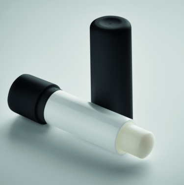Logo trade promotional merchandise photo of: Vegan lip balm in recycled ABS