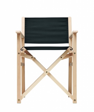 Logo trade promotional product photo of: Foldable wooden beach chair