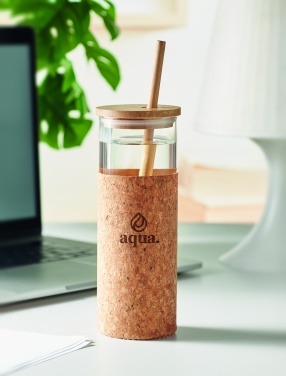 Logotrade promotional product image of: Glass tumbler sleeve 450 ml