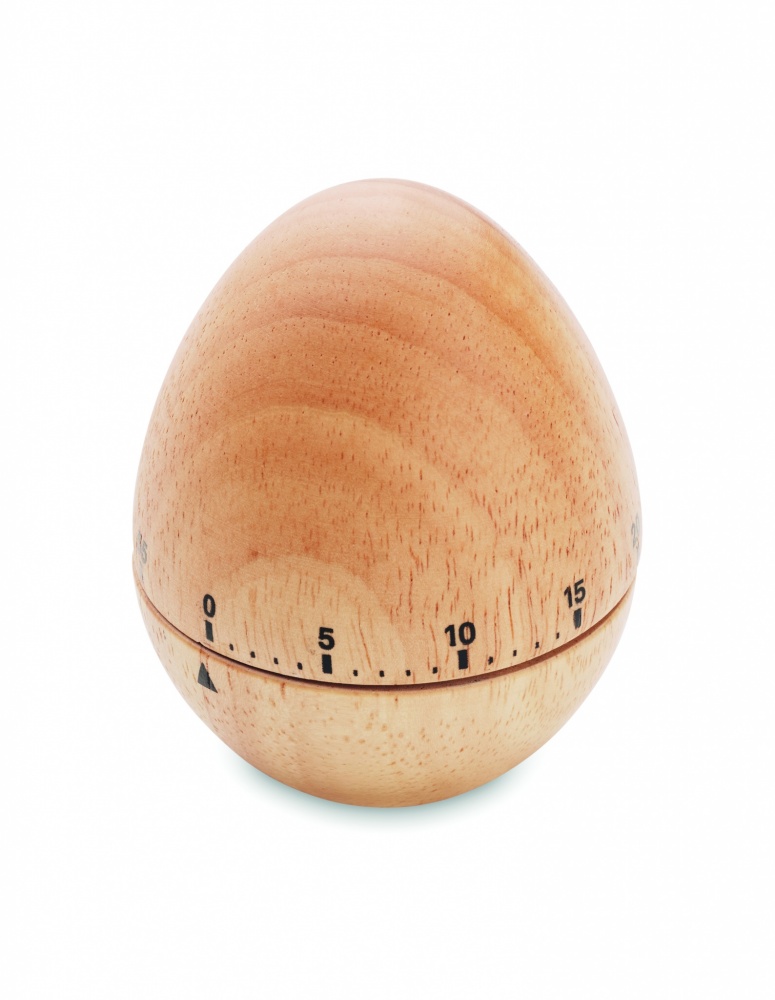 Logo trade promotional products image of: Pine wood egg timer