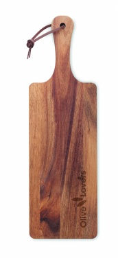 Logo trade advertising product photo of: Acacia wood serving board