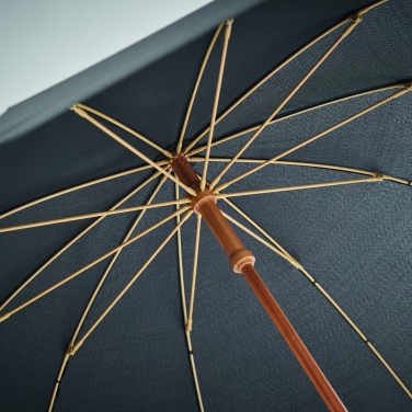 Logotrade promotional item picture of: 23,5 inch RPET/bamboo umbrella