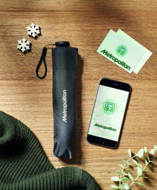 Logo trade promotional items image of: Light folding umbrella 100gr