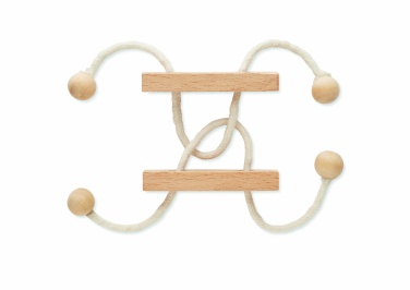 Logotrade promotional giveaway image of: Wooden brain teaser rectangle
